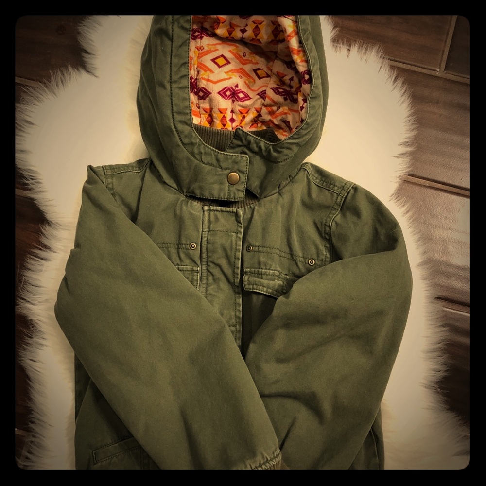 GAP Kids Girls Heavy Canvas Jacket